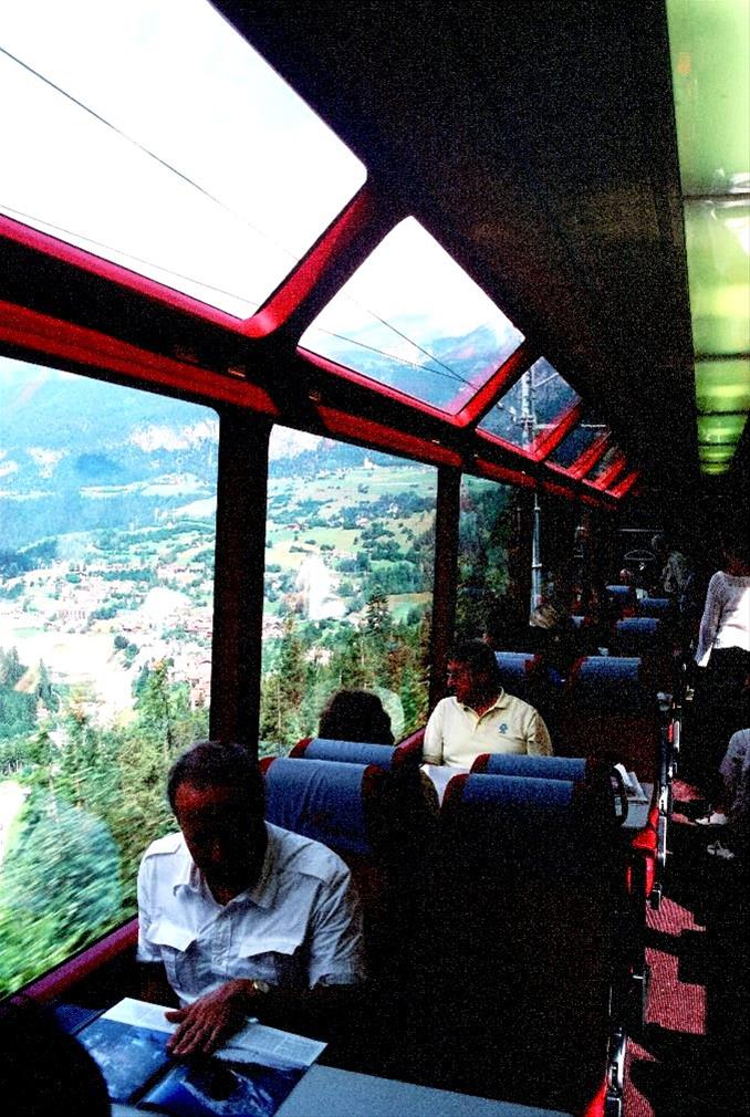 瑞士冰河列車 Glacier Express Panoramic視野