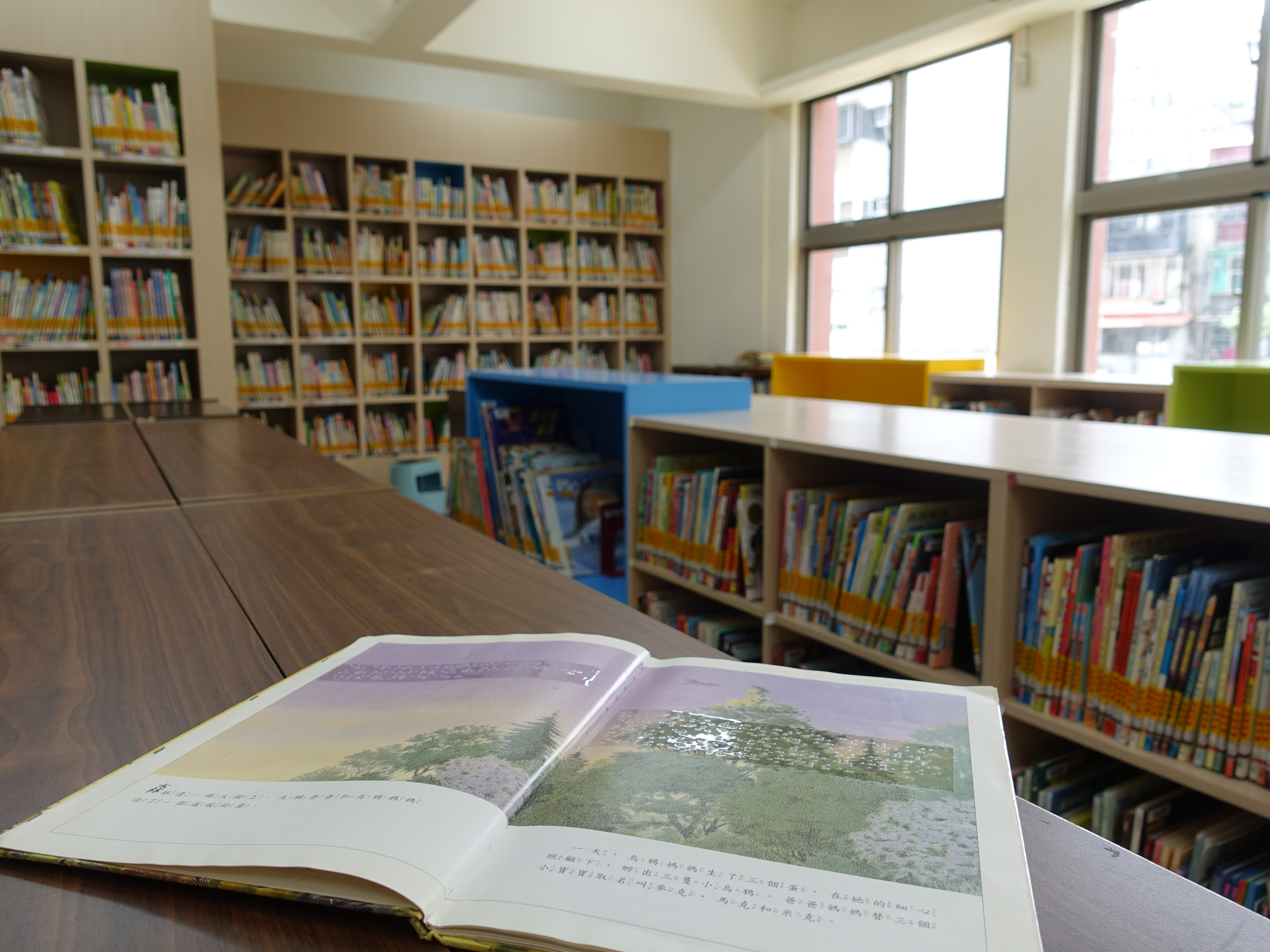 臺北市立圖書館啟明分館雙視書庫