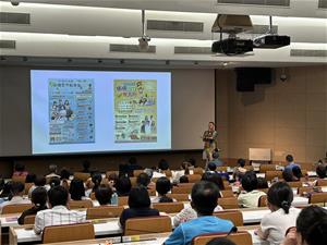 講師講述社頭芭樂襪子節日