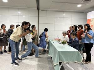簽書會現場