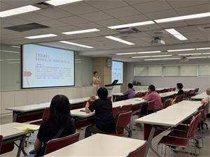 張曉彤老師與讀者分享「漫畫是真實之鏡：閱讀通往連結與行動」