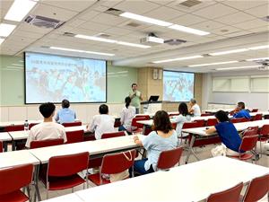 「30國青年改變世界的永續行動」講座現場