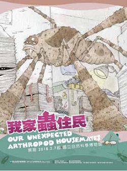 科博館「我家蟲住民」特展　改變對家中節肢動物的看法