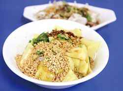 緬甸特色美食碗豆粉米線。