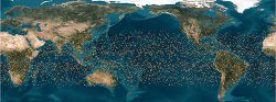 福爾摩沙衛星七號6 枚衛星，每日可提供在南北緯50 度間，約4,000 點掩星資料。