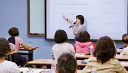 「超人氣日語班」甲班適合已有日文基礎的中級學員參加。（臺北市立圖書館天母分館提供）