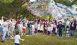 臺灣閱讀節的科普系列活動一直都很受孩童歡迎。（國家圖書館提供）