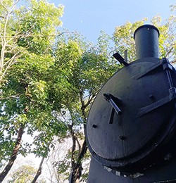 羅東林業文化園區－最後一輛購入的第15號蒸汽火車