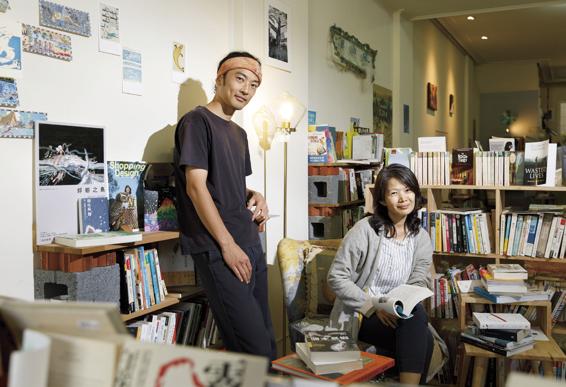 林欣穎邀請曾是部屬的本多繁之，來臺共同打造夢想書店。