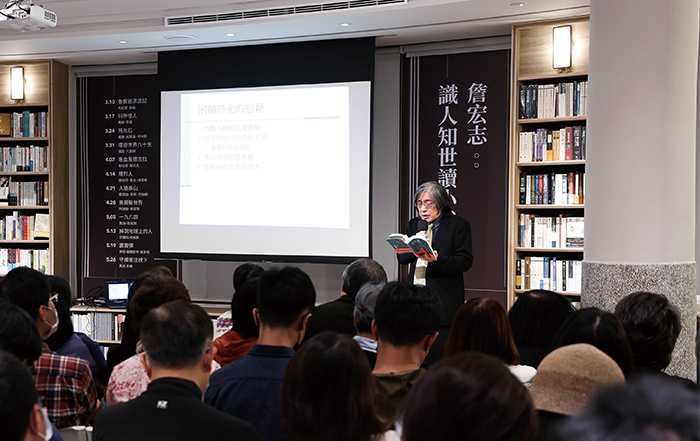 詹宏志說:「我想在這歷史性的書局裡開一個讀書會,給中部年輕學子有機會得到讀書的樂趣。」