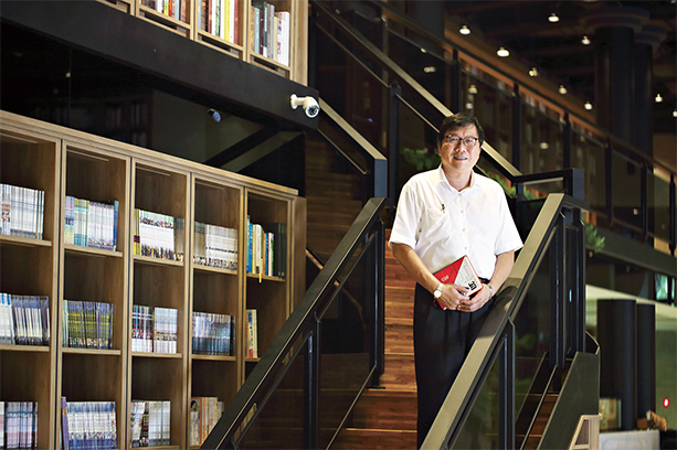陳大鈞表示，拾本書堂的設立，就是希望以閱讀觸發弱勢孩童翻轉人生的契機。