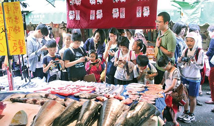 魚市場也是「巷弄裡的秘密寶物」走讀點之一，能認識生活裡的城市風景。