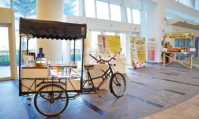 「書味食代．好好食」主題展覽，今年以「讀家食光．好書適」為活動主題，將閱讀與美食連結一起。