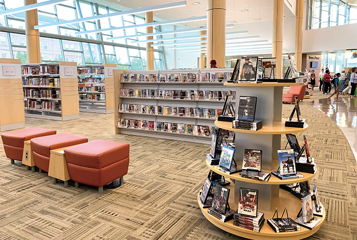 勞雷爾圖書館未來預計將館藏擴增到80,000件。
