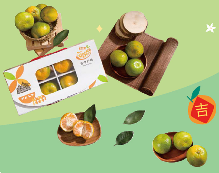 臺中柑橘品質優，味道香甜又多汁，民眾可安心買回家享用。