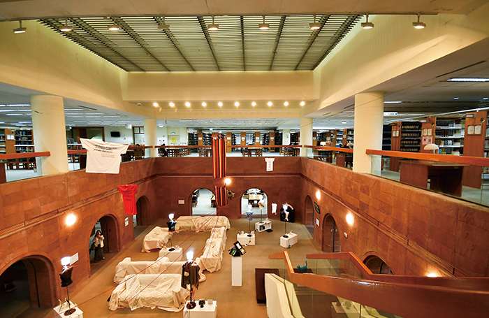 成大圖書館希望可以成為連結國內外學術資源的文化集散地。