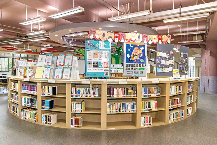 鼓勵閱讀，陪伴學生探索未來，是北大高中圖書館的目標。