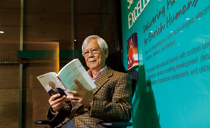 熱愛閱讀的廖祿立，希望藉由閱讀以向上的力量改變臺灣。