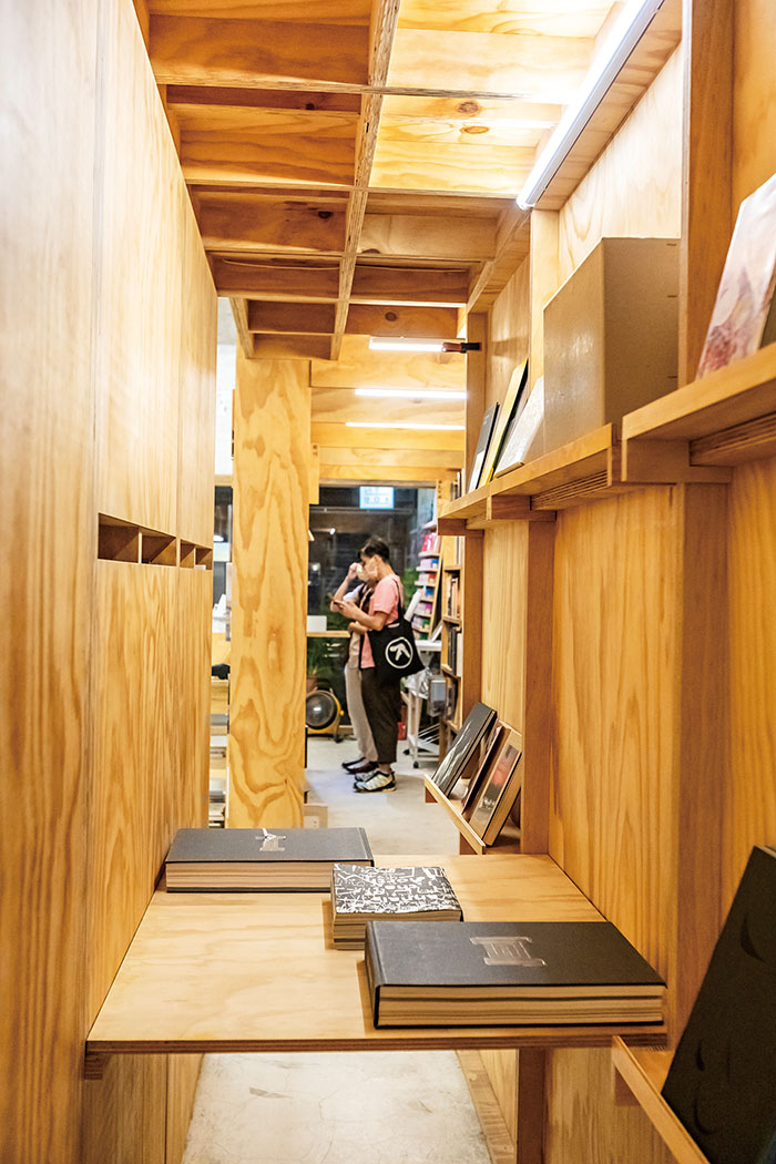 木質空間設計，使Lightbox內部充滿溫潤氛圍。