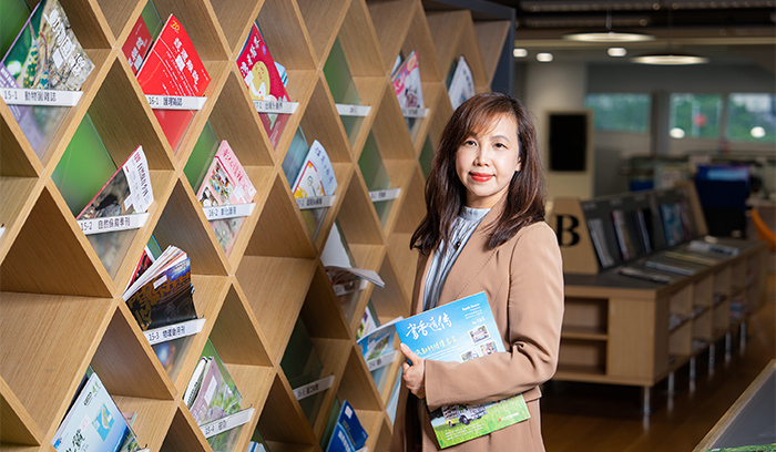 馬湘萍館長期盼透過更完善的規劃與推展，提供大眾更優質的閱讀環境。