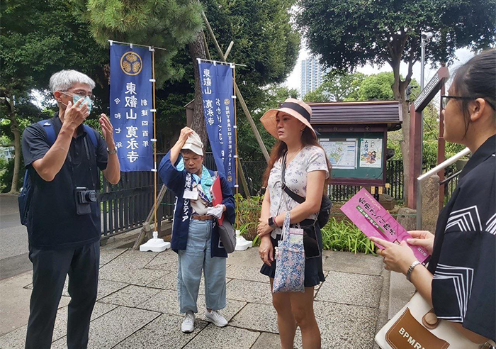 黃玉琴分享今年8月到日本見學參訪的心得與經驗，她認為圖書館能多與在地其他公共場域合作。