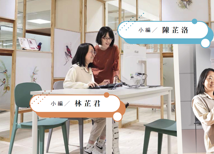 陳芷洛、林芷君是臺大圖書館社群平台熱門轉發貼文的幕後推手。