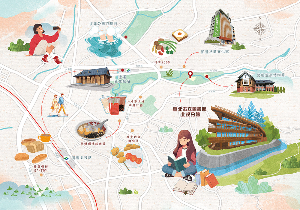 臺北市立圖書館北投分館