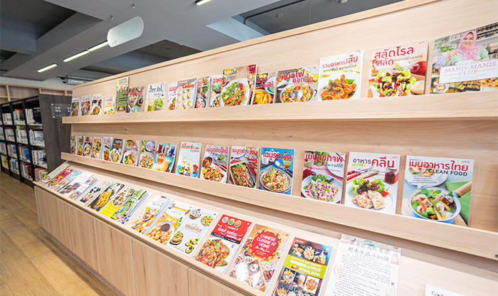 「東南亞美食文化」書展精選豐富養生的食譜，以及相關美食故事等書籍。