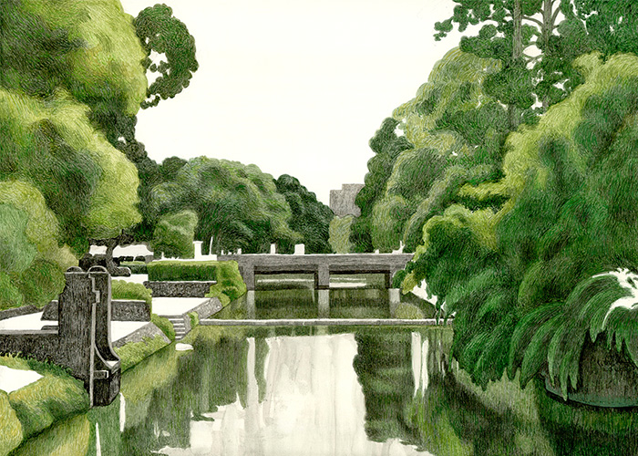 新竹護城河。