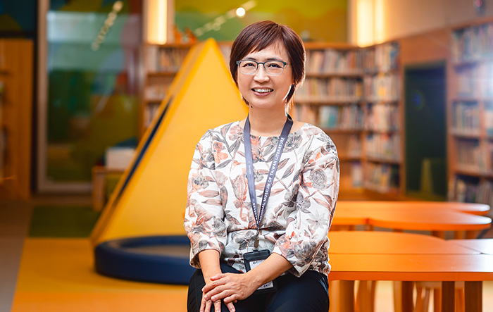 陳瑩芳表示「臺文館藉由展覽、桌遊、沉浸式劇場等多元形式，希望吸引更多讀者接觸臺灣文學。」