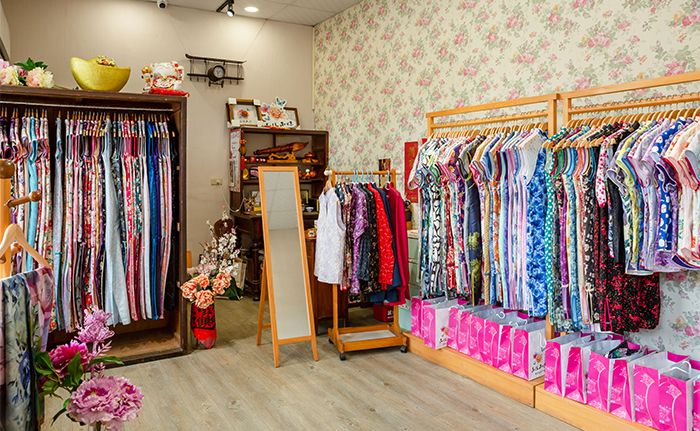 花漾雨蝶手作旗袍