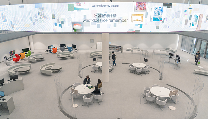 林羽婕認為，未來的圖書館如同一個充滿變幻可能的「萬花筒」，在時光之流中持續創造新的人文樣貌。