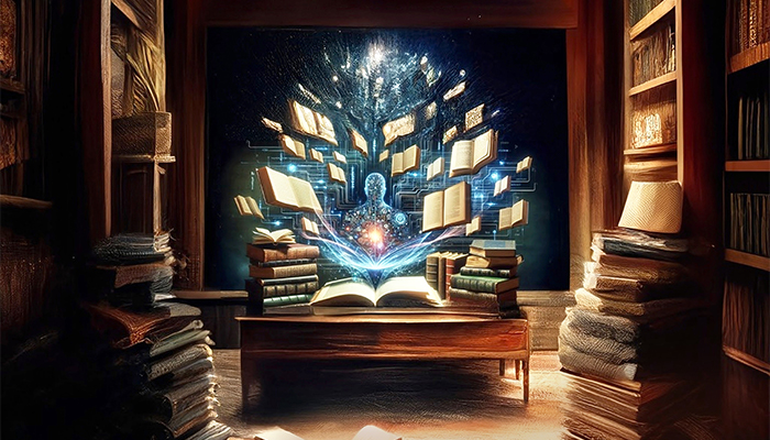 圖書館的那座牆