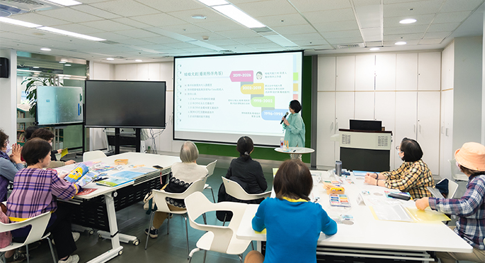 國資圖以美感、科技、健康3大主軸，打造完整的樂齡學習系統。