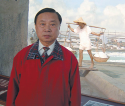 台灣鹽博物館執行長林亞孫的認真和執著令人敬佩。