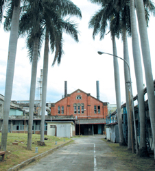台中酒廠鍋爐室，建於1928年。