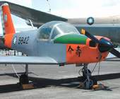 圖一:我國首部自製「介壽號」PL-1教練機