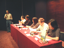 座談會中討論台灣建築如何邁向國際舞台