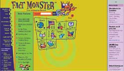 Fact Monster兒童百科全書網站