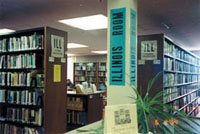 美國伊利諾州Bloomington公共圖書館地方文獻特藏區