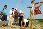 藝術家盧銘世和大家種植一棵「村上村樹」