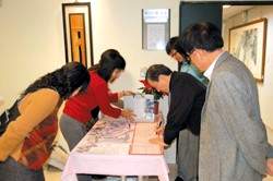 文建會日前舉辦全國文化機關(構)主管會報參與者踴躍