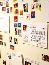 年終將近，舉辦書寫祝福小卡的溫馨活動。