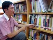 文史工作者張詠斯是規劃「文史專區」的大力推手。