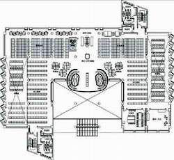 中原大學圖書館三樓平面圖