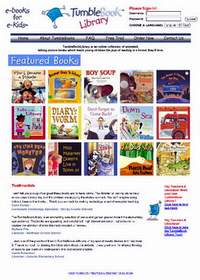Tumble Books 互動式英文電子書網站
