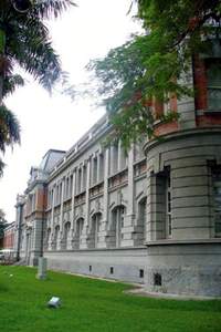 國立台灣文學館的建築本身就是一座博物館。