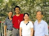 旗美社大集眾人之力實踐「農村是一座學校」的概念。(圖左至右為社大講師群:黃森蘭、張正揚、李宜欣與徐華盛)