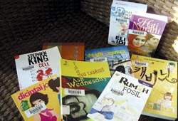 新移民來台築夢，公共圖書館提供多種語系書籍。