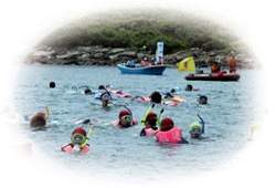 推動浮濳課程，希望孩子主動探索、認識家鄉海濱自然生態與漁村人文。